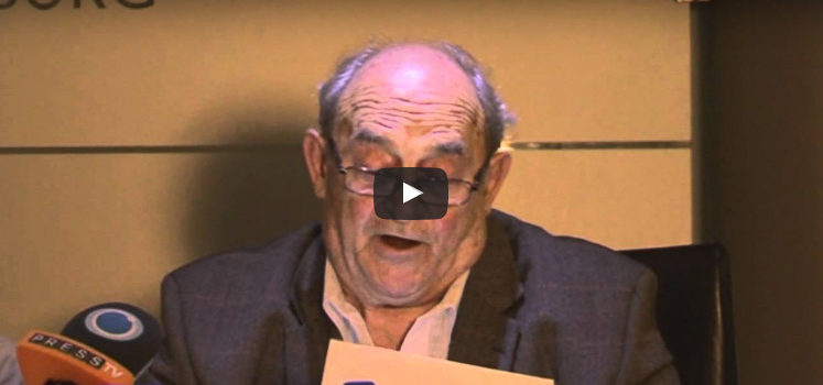 Video: Former ANC Rivonia Trialist, Denis Goldberg speaks during Israeli Apartheid Week