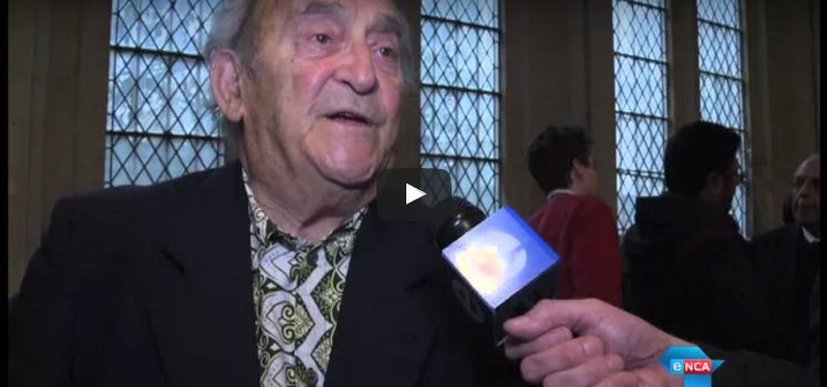 Video: Three anti-apartheid veterans honoured in the UK